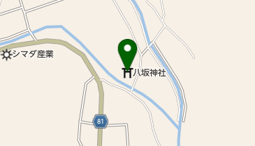 八坂神社の地図画像