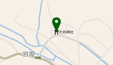 大井神社の地図画像