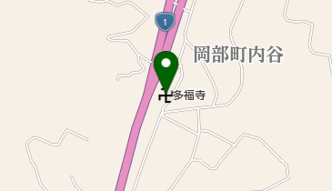 多福寺の地図画像