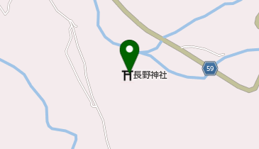 長野神社の地図画像