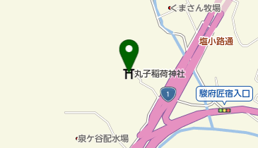 丸子稲荷神社の地図画像
