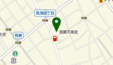 見瀬天満宮の地図画像
