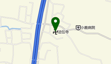法伝寺の地図画像