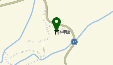 神明宮の地図画像