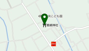 鹿嶋神社の地図画像