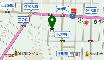 小芝八幡宮の地図画像