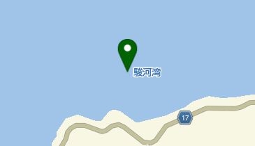 駿河湾の地図画像