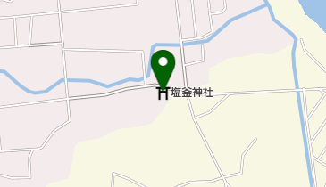 塩釜神社の地図画像