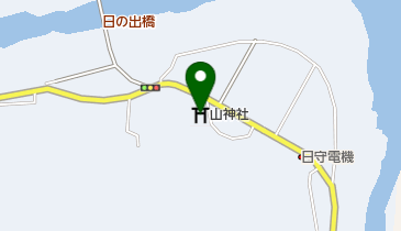 山神社の地図画像