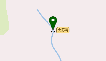 大野滝の地図画像