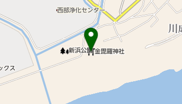 金毘羅神社の地図画像