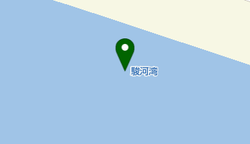 駿河湾の地図画像