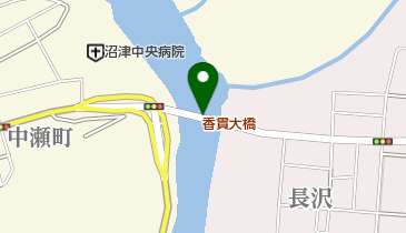 香貫大橋の地図画像