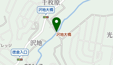 沢地大橋の地図画像
