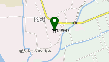 伊勢神社の地図画像