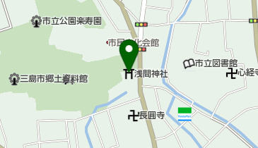 浅間神社の地図画像