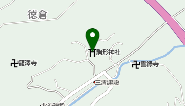 駒形神社の地図画像