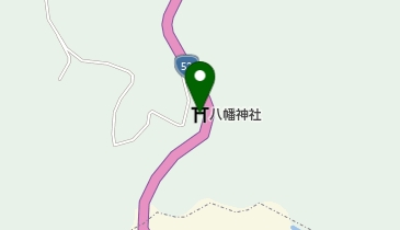 八幡神社の地図画像