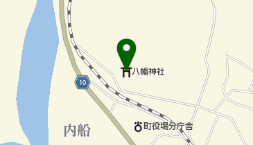 八幡神社の地図画像