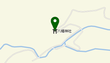 八幡神社の地図画像