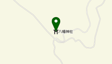 八幡神社の地図画像