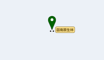 函南原生林の地図画像