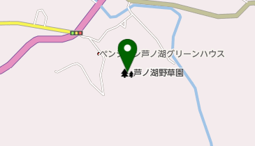 芦ノ湖野草園の地図画像