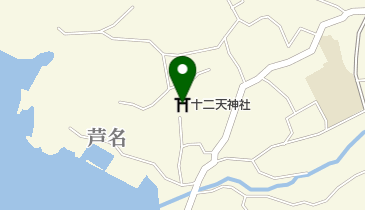 十二天神社の地図画像
