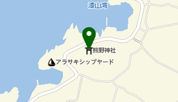 熊野神社の地図画像