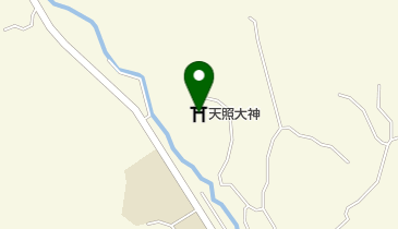 天照大神の地図画像