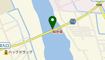 報徳橋の地図画像