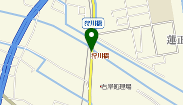 狩川橋の地図画像