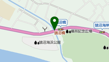 鵠沼橋の地図画像