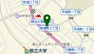 安浦神社の地図画像