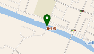 後生橋の地図画像