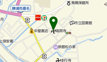 高照寺の地図画像