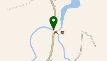 笹川橋の地図画像