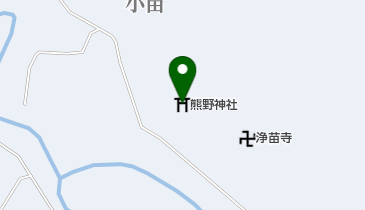 熊野神社の地図画像