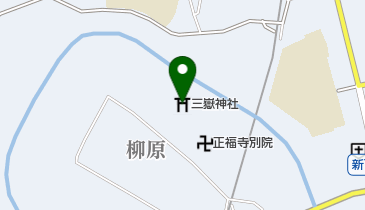 三嶽神社の地図画像