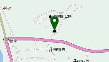 奉納山の地図画像