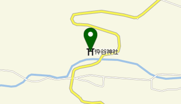忰谷神社の地図画像