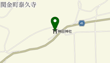 神田神社の地図画像