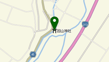因山神社の地図画像