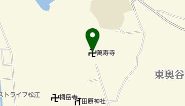 萬寿寺の地図画像