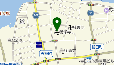 常栄寺の地図画像