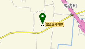 出雲国分寺跡の地図画像