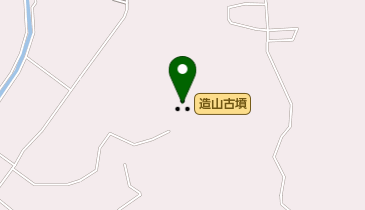 造山古墳の地図画像