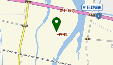 日野橋の地図画像