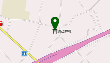 賀茂神社の地図画像