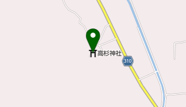 高杉神社の地図画像